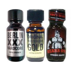 Berlin-Amsterdam-Bears - 25ml Aroma - 3 Pack Multi