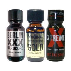 Berlin-Amsterdam-Xtreme - 25ml Aroma - 3 Pack