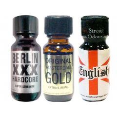 Berlin-Amsterdam-English - 25ml Aroma - 3 Pack